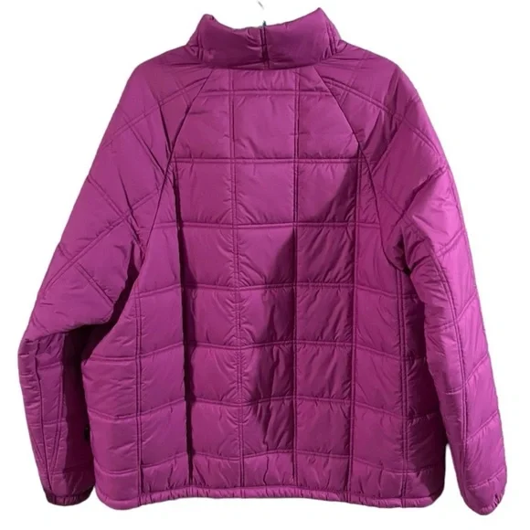 NWT Patagonia Women’s Lost Canyon Puffed Jacket (Amaranth Purple) Relaxed Fit - Picture 4 of 8